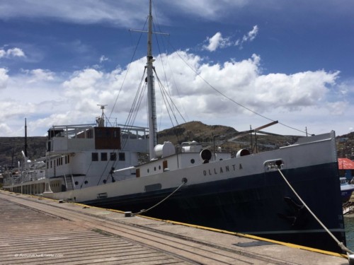 At Puno harbour