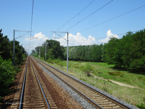 This railway is way better than that at the beginning of our trip