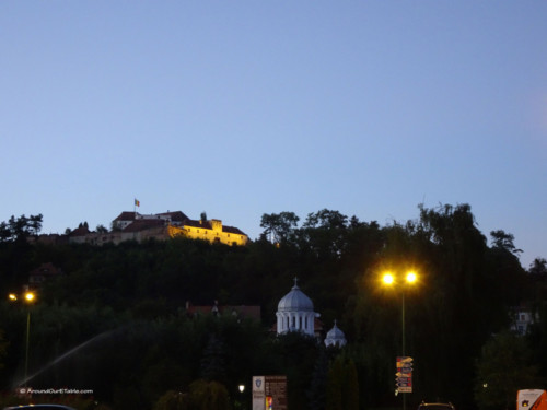 Braşov at night 