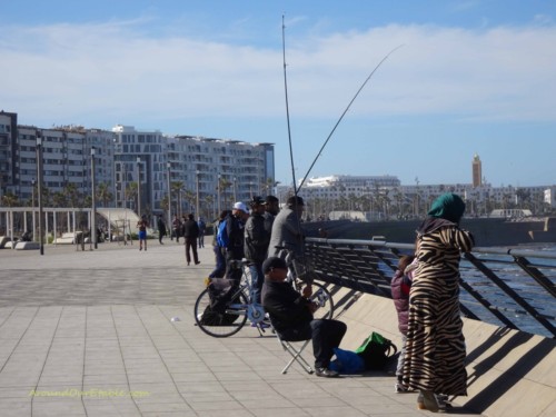 Activities at the promenade