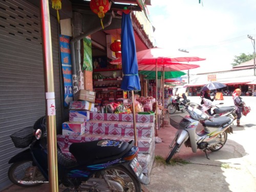 Mae Salong - tea vendors