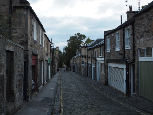 Downhill towards Stockbridge