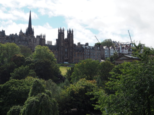 A view from the city