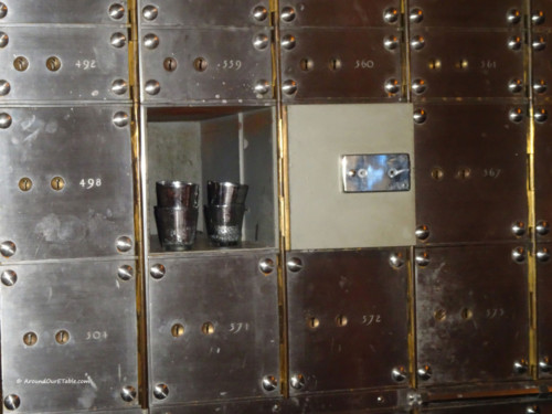 Jamie's Italian - old bank's lock boxes