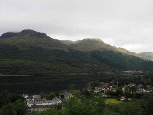 Arrochar from the train