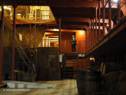 Aboard Glenlee 