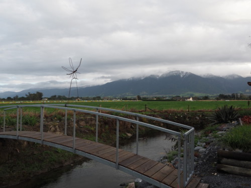 Morning view from the b&b