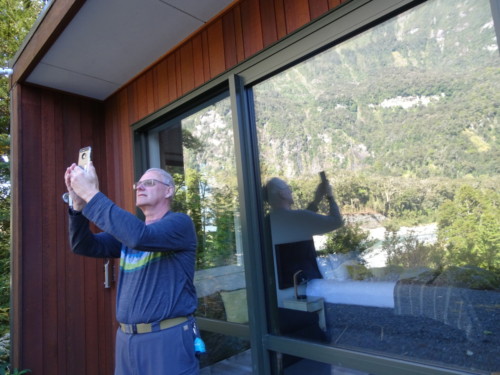 Milford Sound Lodge-outside our room