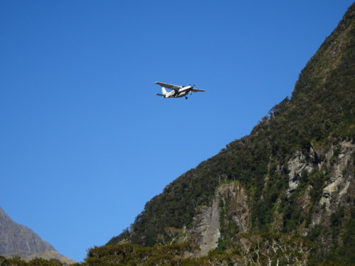 Milford Sound Airport approach