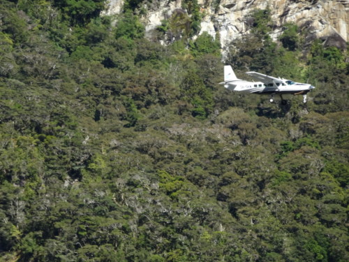 Milford Sound Airport approach