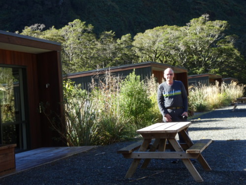 Milford Sound Lodge-outside our room