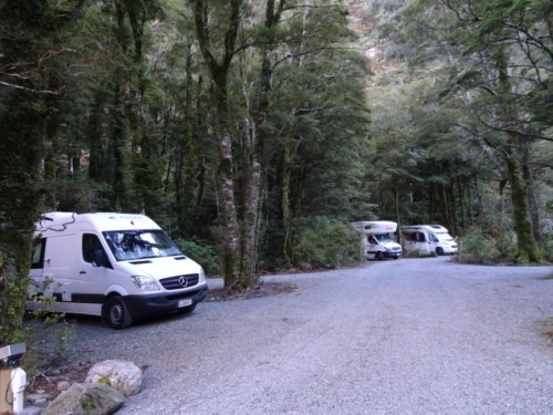 Milford Sound Lodge RV park