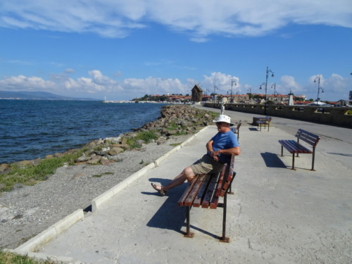 Nesebar - old town from afar