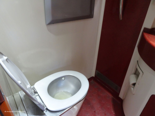 Sleeper car - toilet 