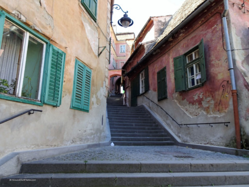 Stairway to the upper town