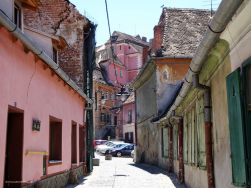 Passageway to the upper town