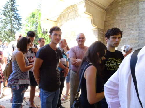 Bran Castle, in line to enter