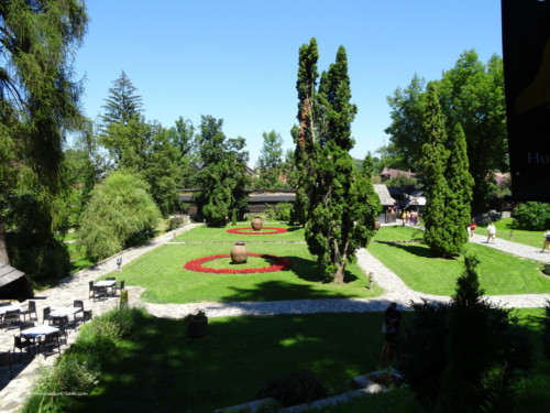 Bran Castle - the gardens