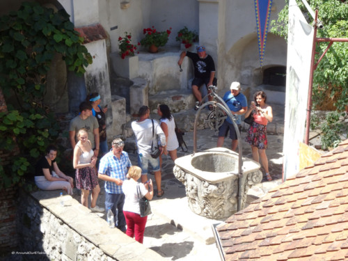 Bran Castle, the well